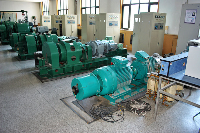淮上某热电厂使用我厂的YKK高压电机提供动力